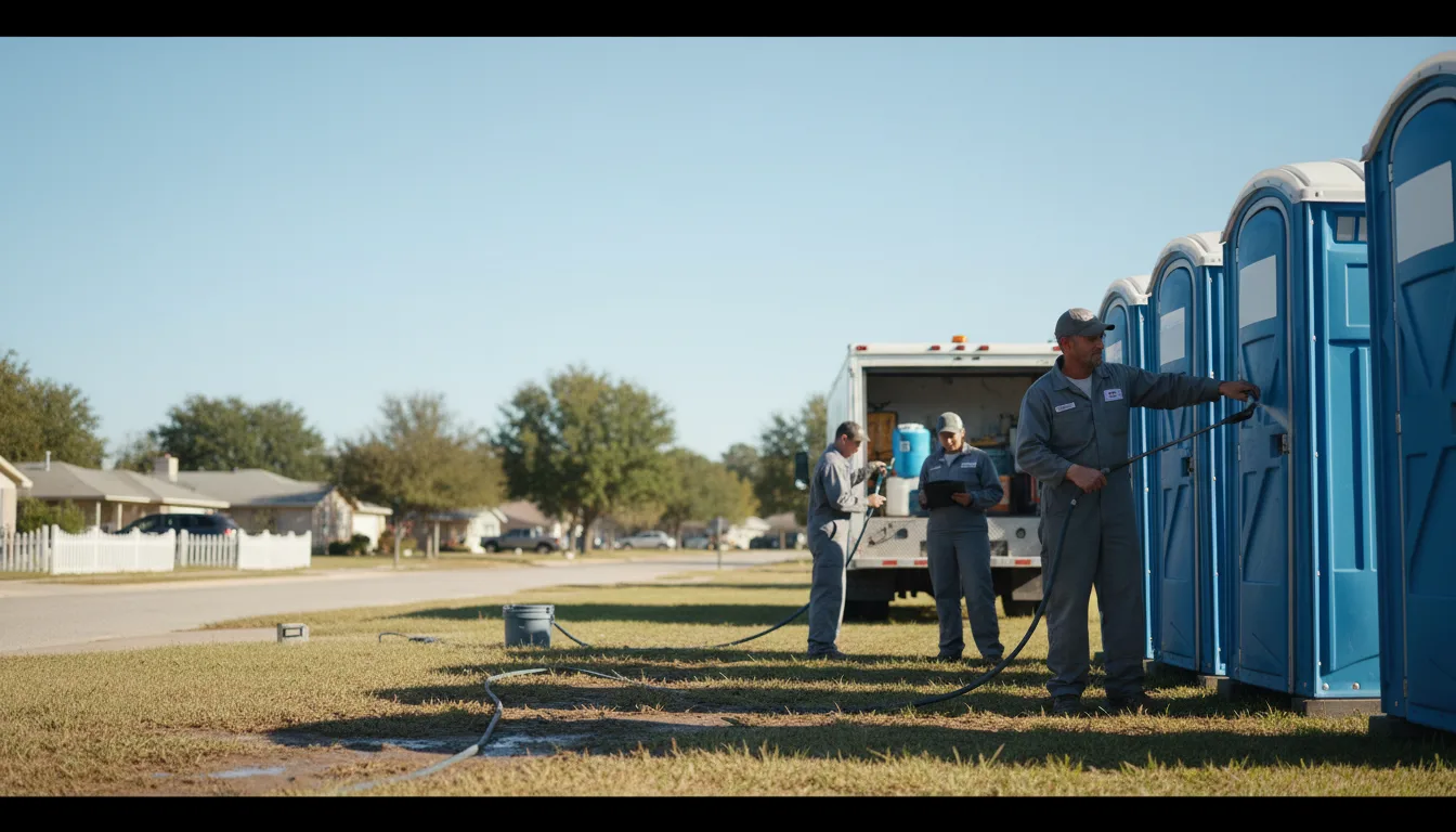 Long-Term Portable Toilet Rental in Webb, IA near me